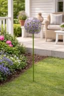 finehomegarden Gartenstecker Allium Purple Metall Bild 1