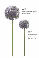 finehomegarden Gartenstecker Allium Purple Metall Bild 2