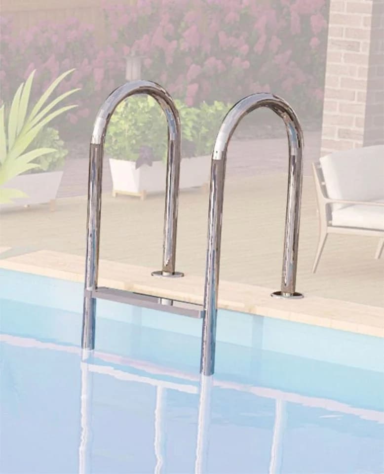 Achteckpool KARIBU PALMA Set D mit Sonnendeck und 2 Terrassen, Braun - Bild 4