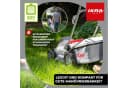 IKRA Akku-Rasenmäher ICM 2033 33 cm Schnittbreite 20V Akku Bild 4