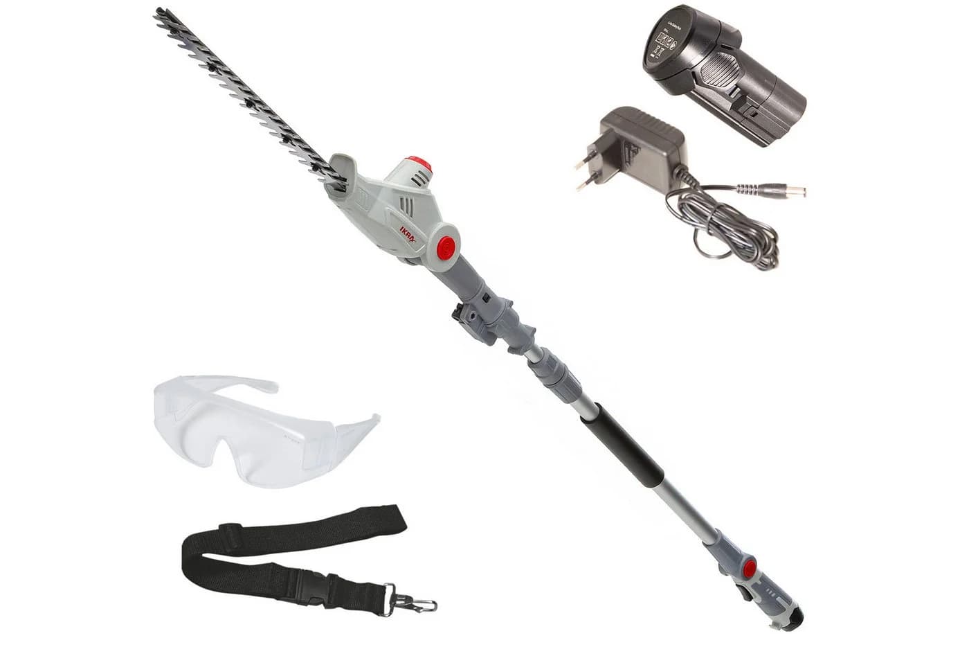 ikra GmbH Teleskop-Heckenschere IATHS 1241, 12 V, bis 3,50 m Arbeitshöhe - Bild 2