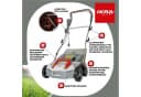 IKRA E-Vertikutierer IEVL 1838 (2in1) 1800 Watt Arbeitsbreite 38 cm Bild 3