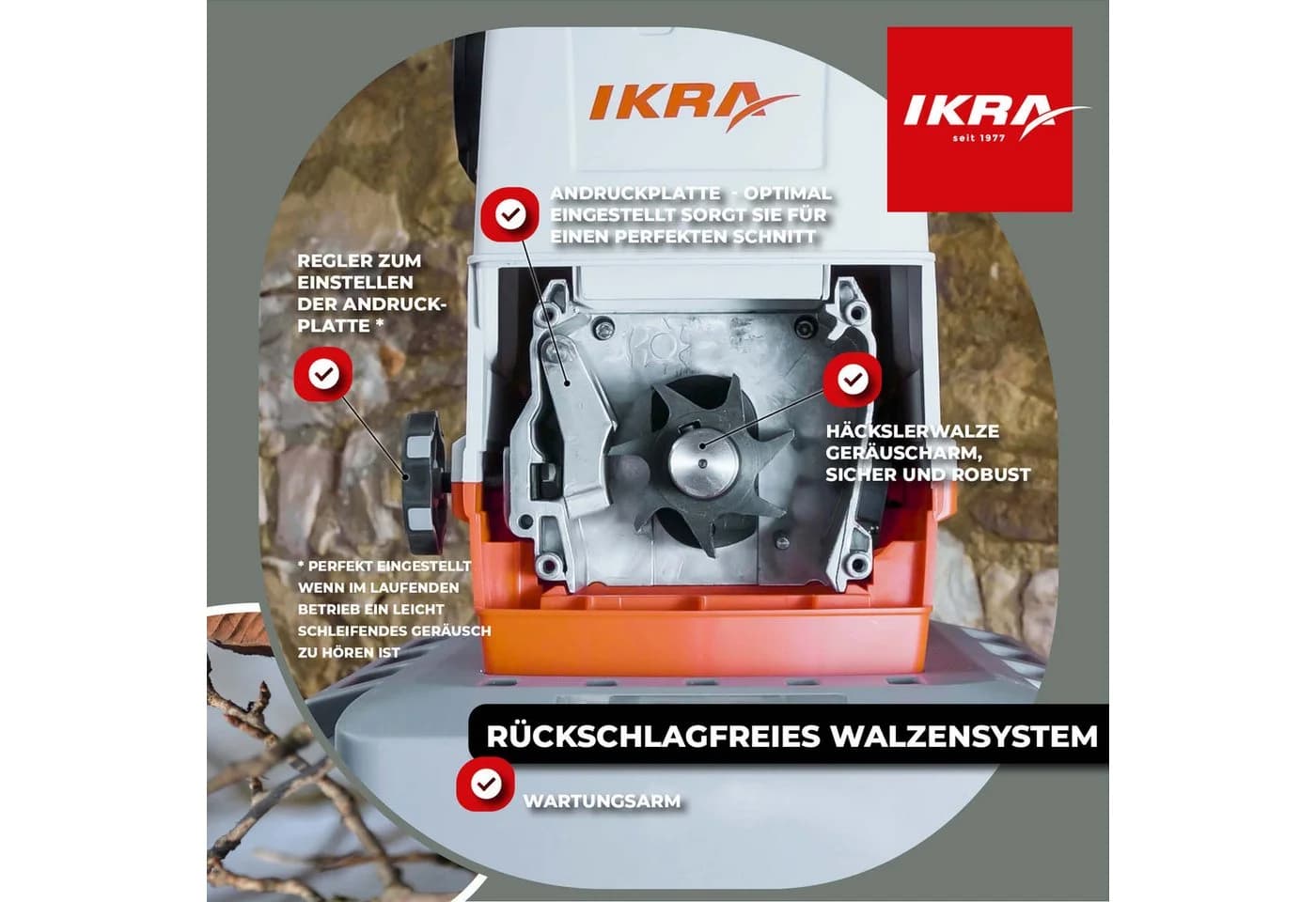IKRA Walzenhäcksler ILH 2800 4,4 cm max. Astdurchmesser - Bild 5