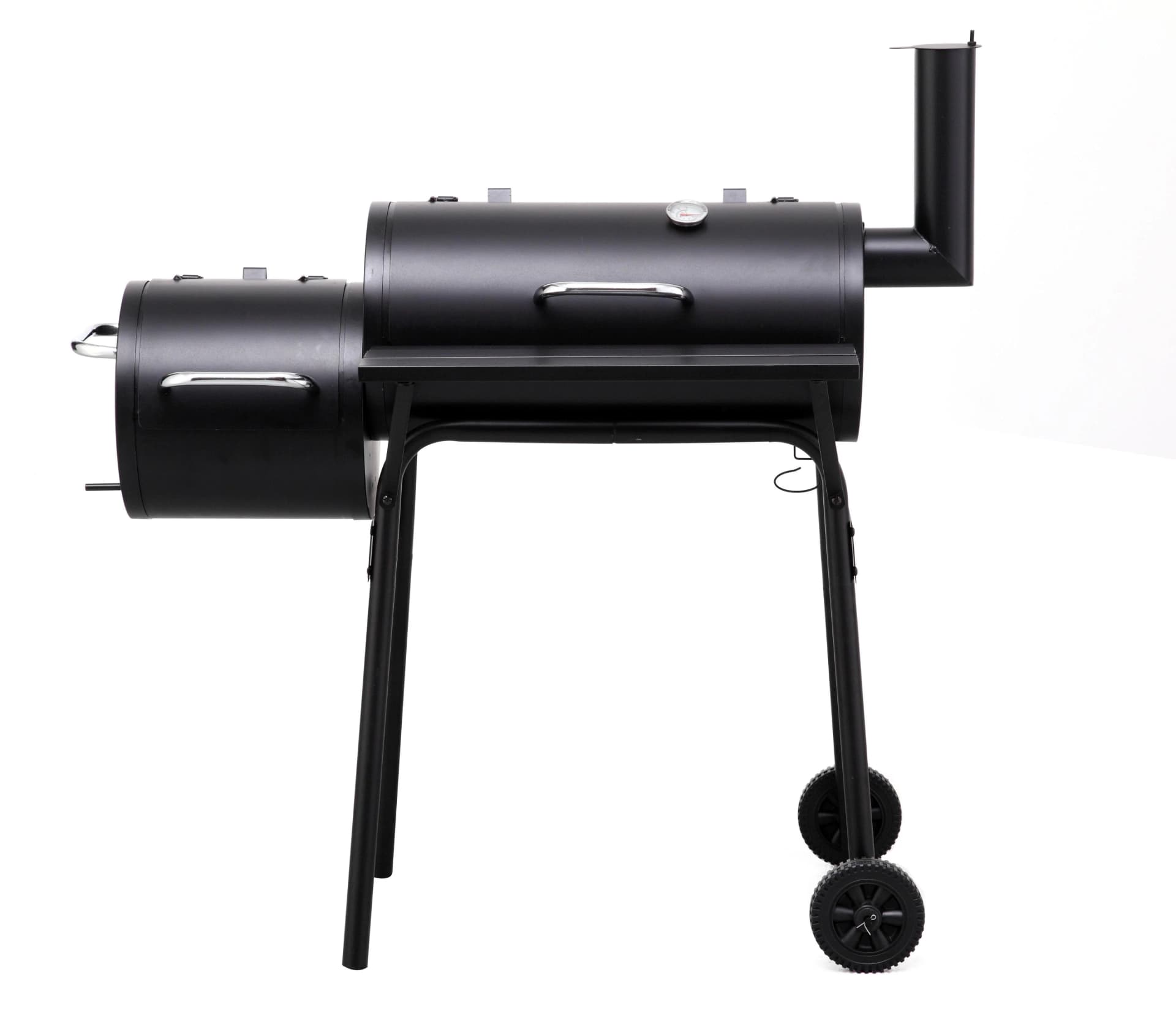 Tepro Smoker Wichita Holzkohlegrill Schwarz mit Thermometer - Bild 2