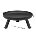 TEPRO Feuerschale Reno Schwarz Edelstahl Stahl Bild 1