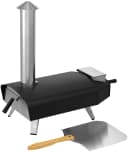TEPRO Pellet Pizzaofen Danbury Grillkamin Schwarz/Edelstahl Bild 2
