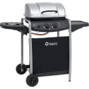 Tepro Gasgrill Fremont Schwarz/Silber mit Seitenbrenner Bild 1