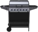 Tepro Hampton 6 Gasgrill Schwarz mit 6 Brennern und Seitenablagen Bild 2