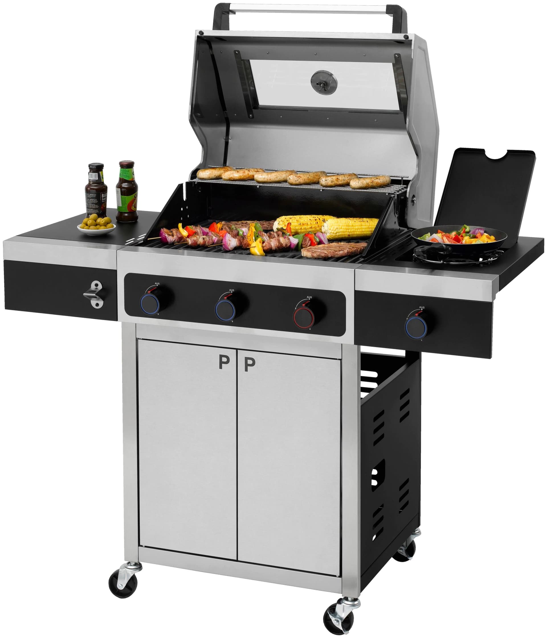 TEPRO Gasgrill Keansburg 3 Special Edition Schwarz/Edelstahlfarben - Bild 2