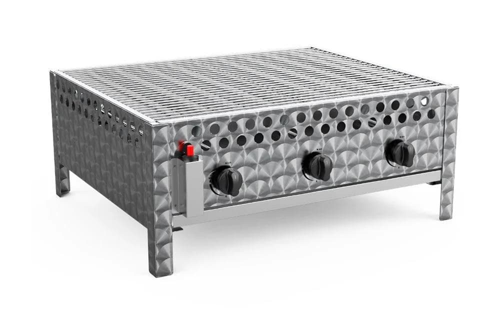 Gasgrill TEPRO Wurstbräter Silber