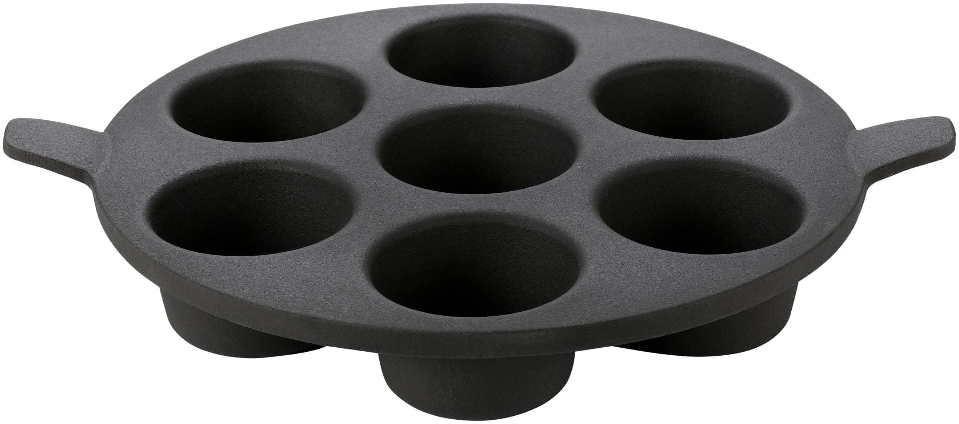 Tepro Grillschale Gusseisen Schwarz Ø 32 cm Rost-in-Rost-System