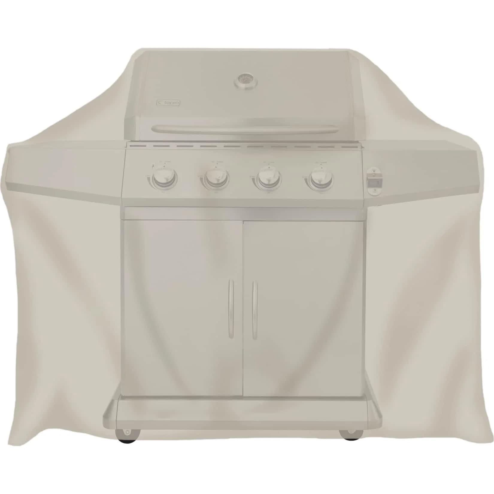 Tepro Universalabdeckhaube für Gasgrill groß Beige Polyester