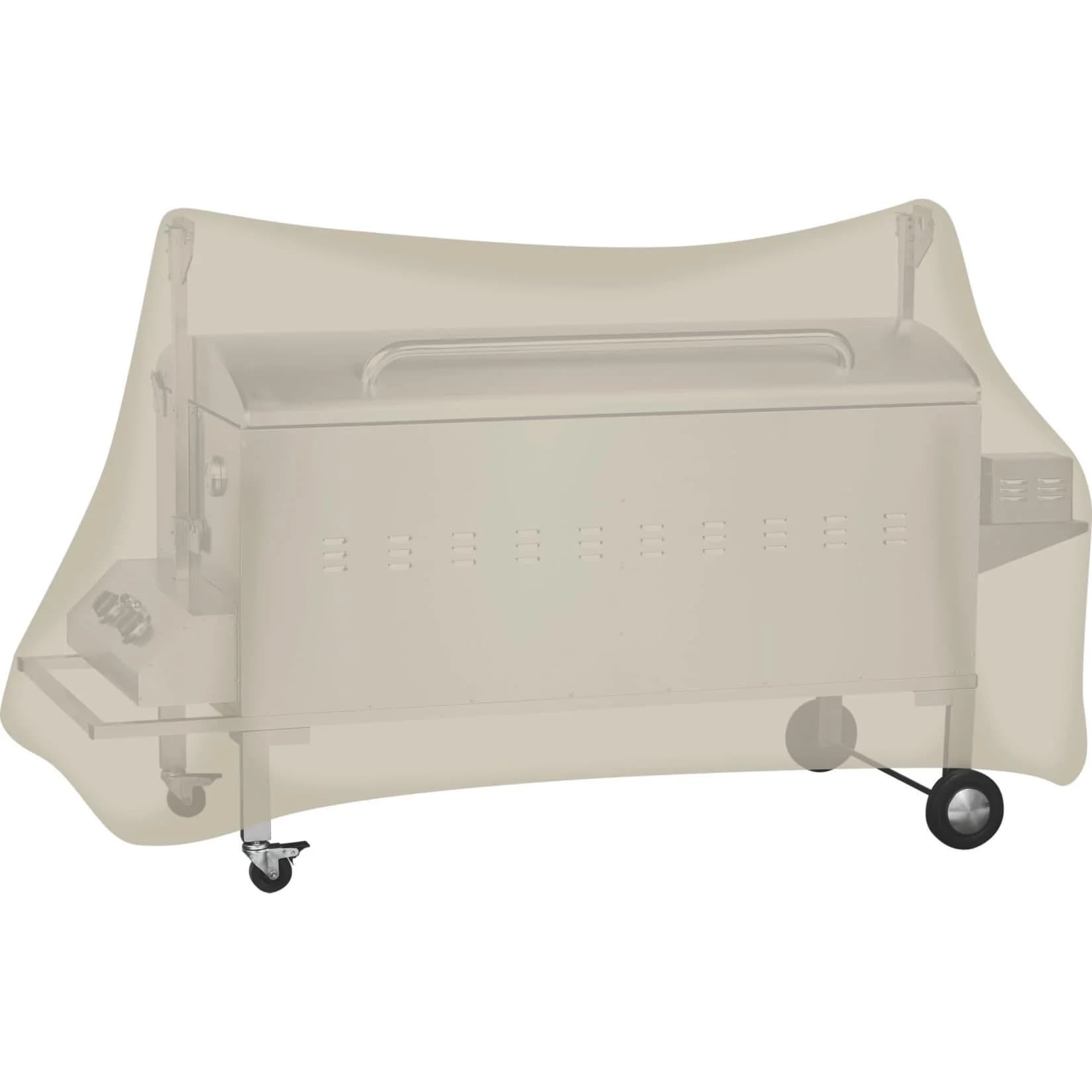 Tepro Universal Abdeckhaube für Spanferkel-, Lamm- und Hähnchengrill Beige