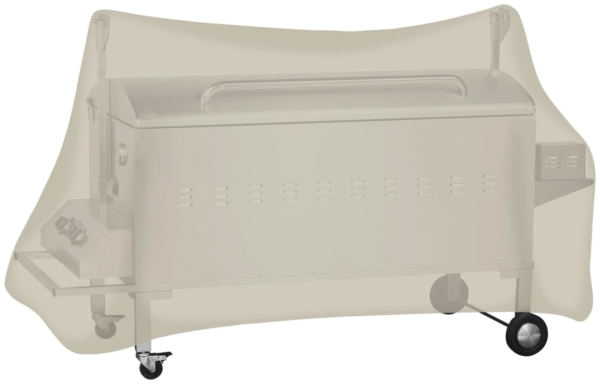 Tepro Universal Abdeckhaube für Spanferkel-, Lamm- und Hähnchengrill Beige - Bild 2