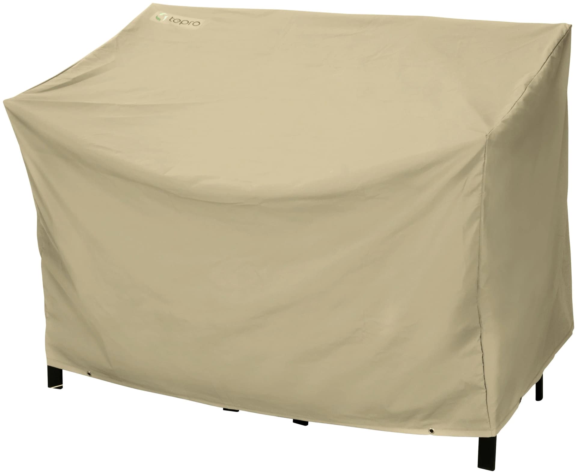 TEPRO Abdeckhaube Universal Beige für 3-Sitzer Gartenbank