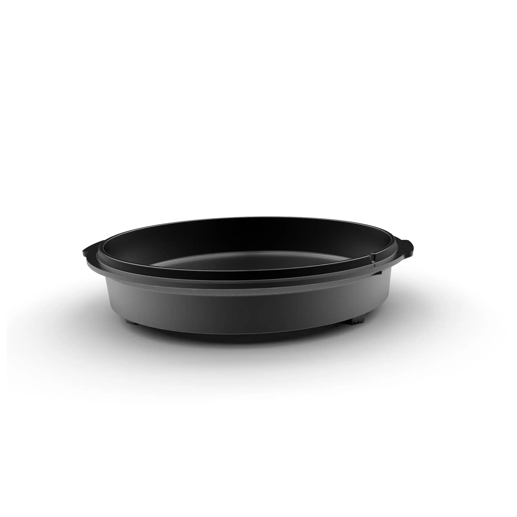 TEPRO Grilltopf Dutch Oven M 8 Liter Schwarz Gusseisen