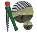 Krinner Schirmhalter Vario Drill Sonnenschirmständer für Strand & Wiese Bild 2
