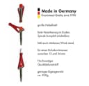 Krinner Schirmhalter Vario Drill Erdanker Sonnenschirmständer Rot Bild 4