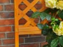Promadino Spalier Romantica Honigbraun mit Pflanzkasten Bild 1