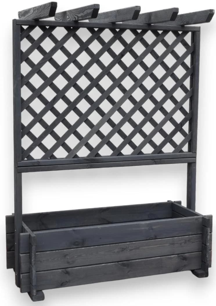 Spalier PROMADINO Anthrazit Rankhilfen Pergola