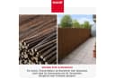 NOOR Weidenmatte DELUXE Sichtschutz für Balkon, Terrasse Bild 1