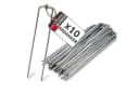 NOOR Erdanker 20 cm verzinkter Stahl Anti-Rost 10er Pack Bild 2