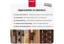 NOOR Paravent Weide Deluxe Klappbar Sichtschutz 3 St Bild 5