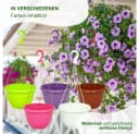 Heimwerkercenter Blumenampel Orion 3er Set UV-beständig Pink Bild 4