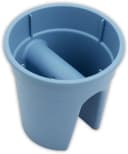 KHW Flowerclip Balkonkasten Set 3-tlg. Meerblau Kunststoff Bild 1