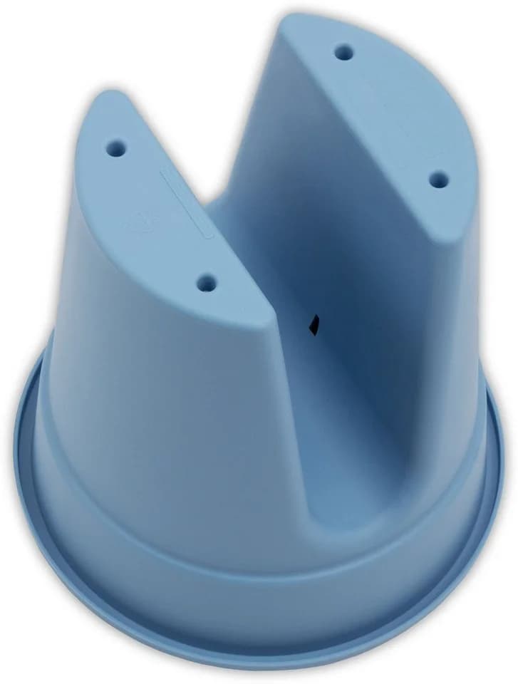 KHW Flowerclip Balkonkasten Set 3-tlg. Meerblau Kunststoff - Bild 4