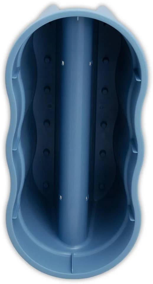 KHW Flowerclip XXL Balkonkasten Set 2-tlg. Meerblau Kunststoff - Bild 3