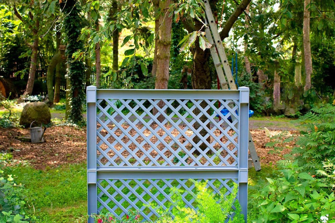 KHW Spalier Grau 100 cm mit Erdspieß - Bild 4