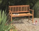 acamp Gartenbank Woody 2-Sitzer Akazienholz Braun Bild 4