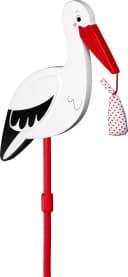 Goki Gartenstecker Storch mit Babytuch XL 100cm Bild 1
