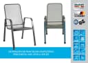 MFG Freizeitmöbel Stapelstuhl Mac-Stor 2-er Set Anthrazit Bild 1