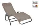 MFG Freizeitmöbel Gartenliege Pool 3 Anthrazit/Taupe Klappbar Bild 3