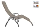 MFG Freizeitmöbel Gartenliege Pool 3 Anthrazit/Taupe Klappbar Bild 4