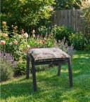 GO-DE Hockerauflage Butterfly Beige Mischgewebe Bild 1