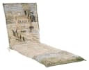GO-DE Liegenauflage GARDOLI Grün-Braun Olivenblatt-Motiv Bild 2