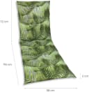 GO-DE Liegenauflage für Rollliegen Grün Polyester Baumwolle Bild 4
