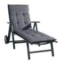GO-DE Liegenauflage INDIGRO Grau Gartenliegeauflage Bild 1
