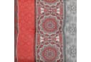 GO-DE Bankauflage Rot Grau 115cm Bild 1