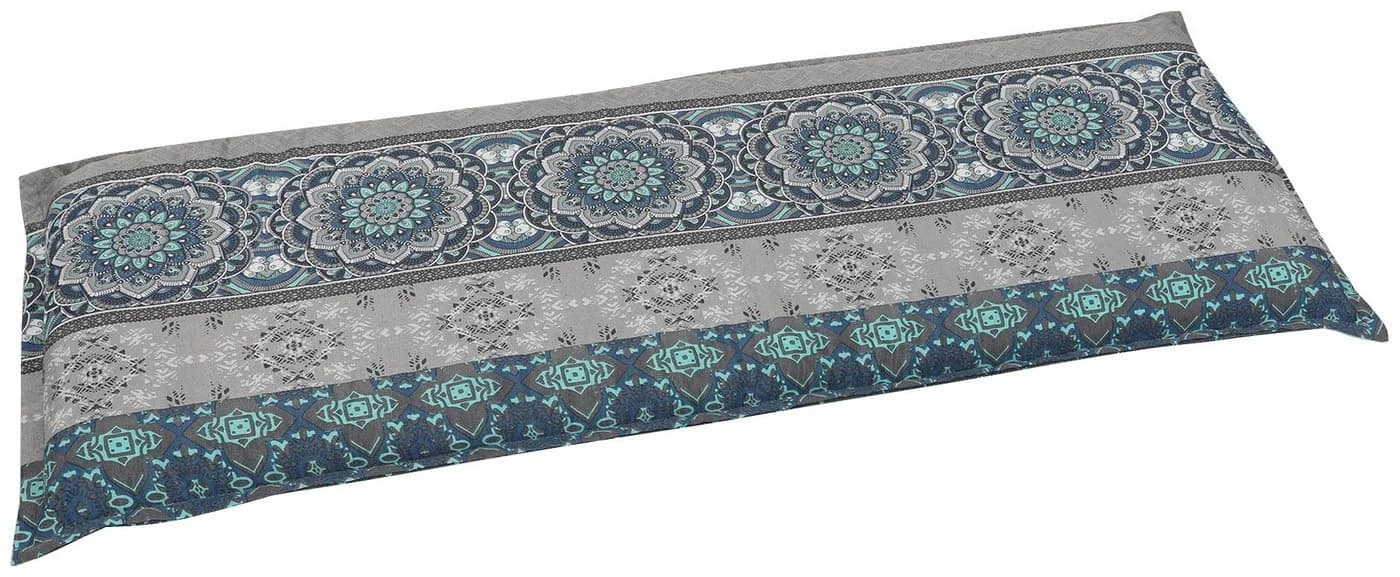 GO-DE Bankauflage Blau Grau 115cm Breite - Bild 2