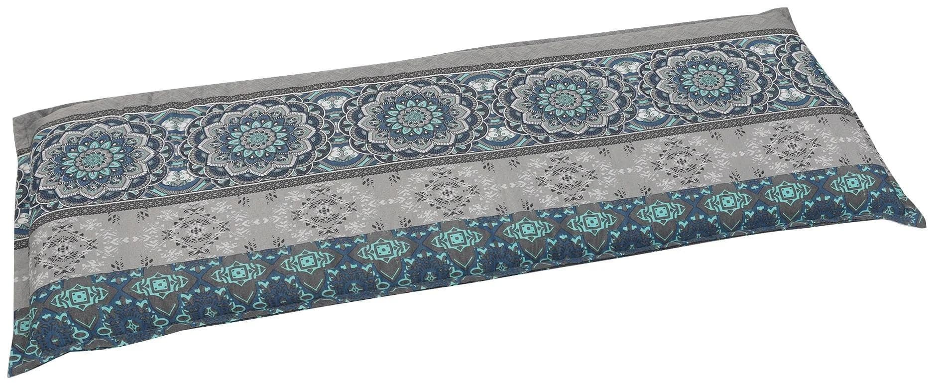 GO-DE Bankauflage Blau Grau 115cm Breite - Bild 4