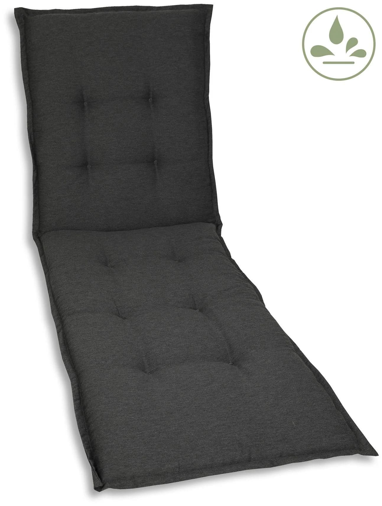 Liegenauflage GO-DE Anthrazit 60x190cm Polyester Rollliegenauflage