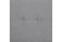 GO-DE Bankauflage 3-Sitzer Hellgrau Polyester Bild 1