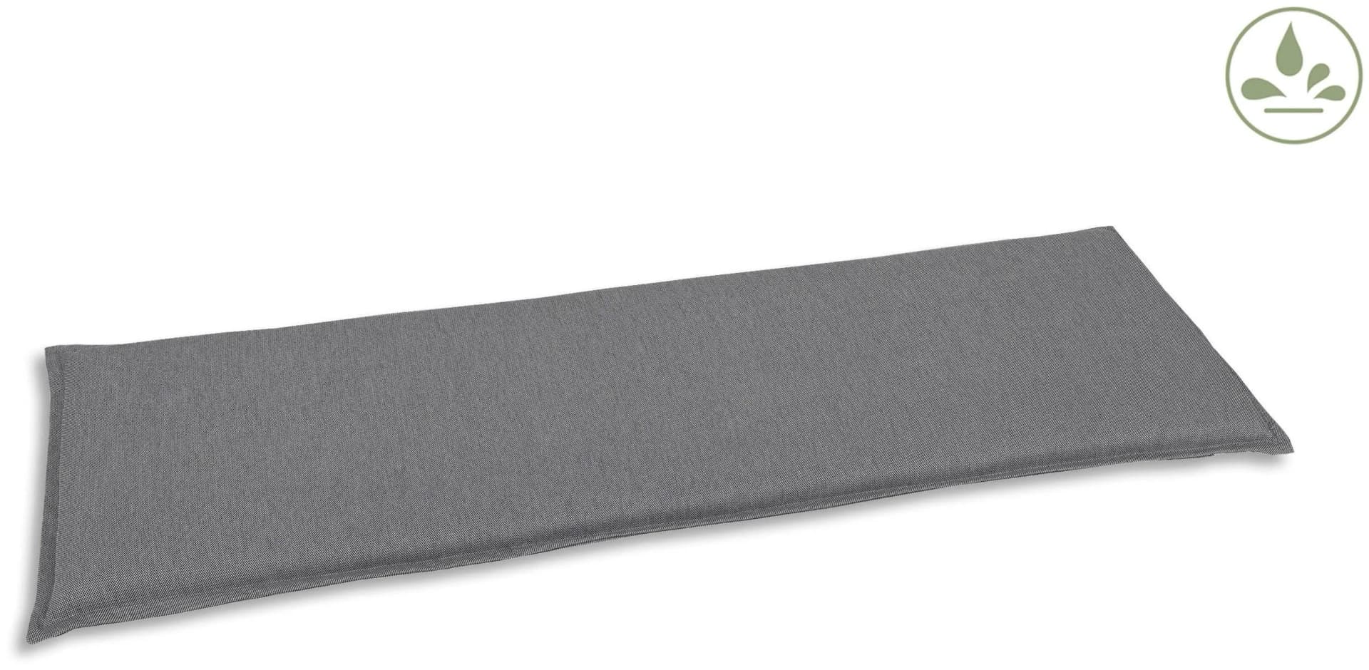 GO-DE Bankauflage 3-Sitzer Hellgrau Polyester - Bild 4