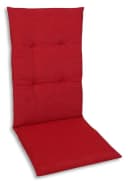 GO-DE Hochlehnerauflage Rot Gartenstuhl Kissen Made in Germany Bild 2