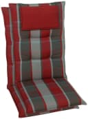 GO-DE Hochlehnerauflage Set Rot 2-tlg. Polyester Bild 3