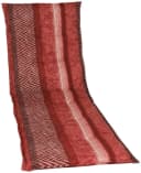 GO-DE Liegenauflage Rot mit Streifenmuster Bild 2